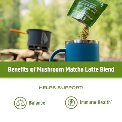 OM Mushroom Matcha Latte Blend – Lion’s Mane Reishi