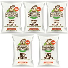 MushroomMediaOnline – 100% Oak Mushroom Pellets 10# – 240# (Free shipping)