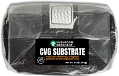 CVG Substrate – Pre-Sterilized Coco Coir, Vermiculite & Gypsum – Ready-To-Use