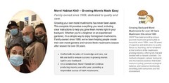 Morel Habitat Kit ® : Backyard Morel Mushroom Grow Kit – S MHK