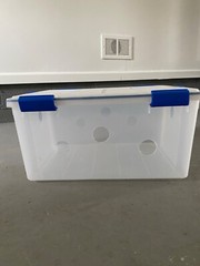 monotub for growing mushrooms