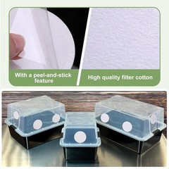 48 Pcs 2.5″ Monotub Adhesive Filter Disks – Ensure Healthy Mushroom Growth