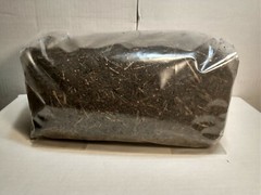 5lbs horse Manure Compost Mushroom Substrate sterilized bulk in XL Bags