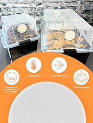24-Pack 2.5″ Monotub Adhesive Filter Disks – Perfect for Mushroom Cultivation