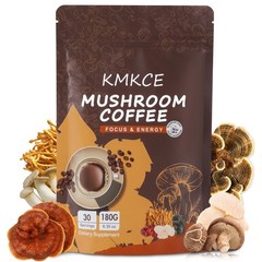 Mushroom Coffee, 6 Organic Mushrooms with Lion’s Mane, 0 Ounce (Pack of 30)