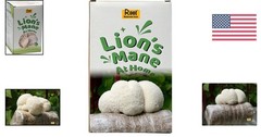 Educational Lion’s Mane Mushroom Grow Kit – Perfect for Families, 4 lb