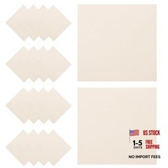 100 Pcs Square Qualitative Filter Paper, 100x100mm (3.93×3.93 Inches) Lab