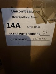 Unicorn 14A Mushroom Grow Bags Pack of 10