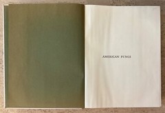 ONE THOUSAND AMERICAN FUNGI BY CHARLES MCILVAINE-1973 HB 1ST ED W/DJ-729 PAGES
