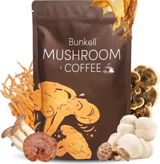 Mushroom Coffee, Adaptogenic 6 Mushrooms with Lion’s Mane, Reishi, Cordyceps, Sh
