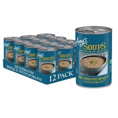 Gluten Free Mushroom Bisque with Porcini – 14oz Pack of 12 – Gourmet Soup