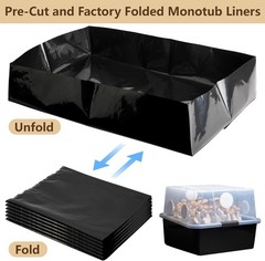 Mushroom Liner Inserts – Fits 66 Quart Containers