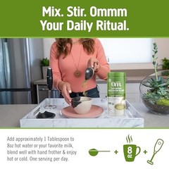 OM Mushroom Matcha Latte Blend – Lion’s Mane Reishi