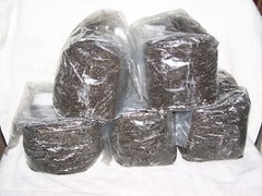 5 lbs Coconut Coir, Vermiculite And Gypsum Bulk Mushroom Substrate in Grow Bag